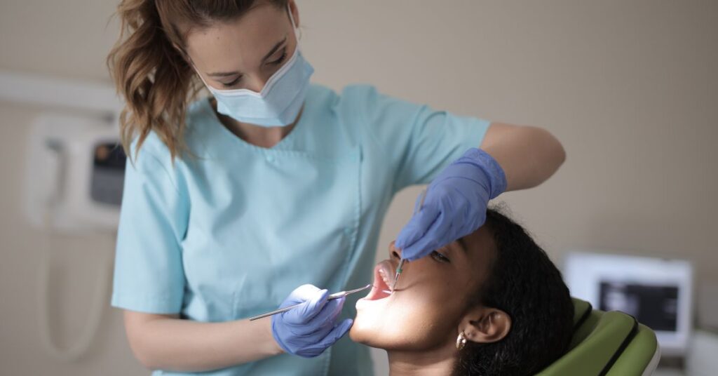 temporary dental nurse